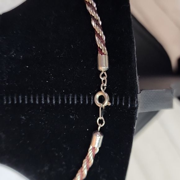 3 for $15- Black and Silver Twist Necklace - Picture 3 of 4